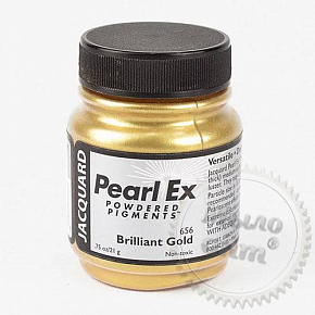 Купить Пигмент Перлекс Pearl Ex Перлекс (США) имитация металла,искрящееся золото 656.Заводская уп-ка в Украине