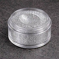 Glitter Silver TS 001 (02 mm) 1/128 '' 50 g cosmetic ingredient Mylo Opt