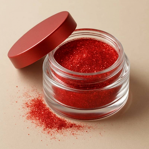 Red glitter - shimmery glow, 1 kg, 485.00 UAH, rating ⭐⭐⭐⭐⭐ Milo Opt