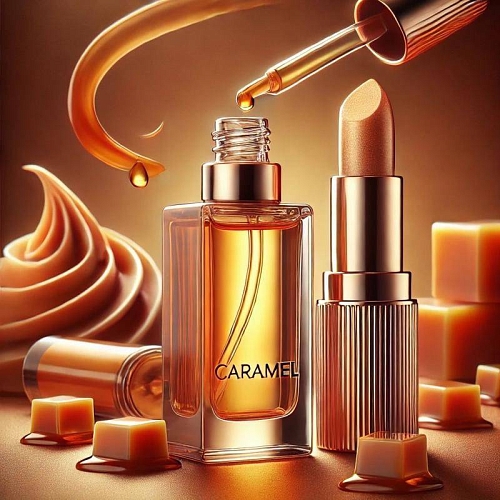 Caramel Fragrance Oil for Lipstick 1 L Mylo Opt global supplier Caramel Fragrance Oil for Lipstick 1 L cosmetic ingredient Mylo Opt