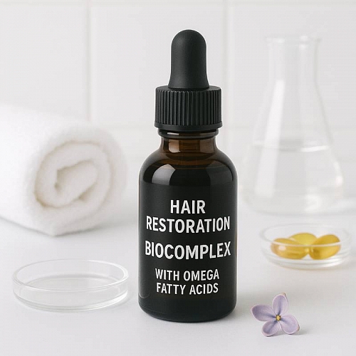 Biocomplex for hair restoration with omega acids, 1 L, 620.10 UAH, rating ⭐⭐⭐⭐⭐ Milo Opt