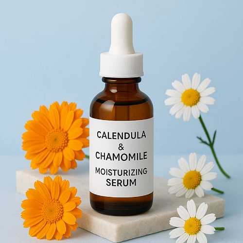 Calendula & Chamomile Moisturizing Serum, 100g, 200.55 UAH, rating ⭐⭐⭐⭐⭐ Milo Opt