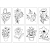Склейка-раскраска Chameleon Color Cards - Flowers описание и применение