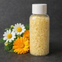 Соль Ромашка и календула, 1 кг ингредиент для косметики и мыла Мыло Опт