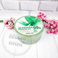 Глубоко увлажняющий и восстанавливающий структуру кожи гель Lebelage Aloe Vera 99% Soothing GEL