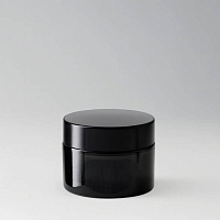 Баночка Фрост чорна 50 мл інгредієнт для косметики і мила Мило Опт