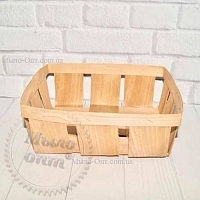 Beech Basket Rectangular Multifunctional, 1 piece