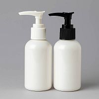 Bottle Olivia white 100 ml VKR dispenser cosmetic ingredient Mylo Opt