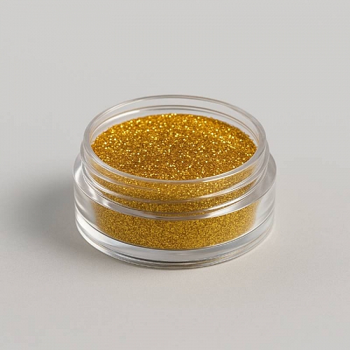 Glitter Golden Bright TS 117 (0.2 mm) 1/128 '', 10 g, 8.99 UAH, rating ⭐⭐⭐⭐⭐ Milo Opt