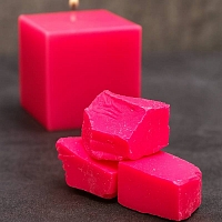 Fluorescent Pink Wax Dye for Candles 5 g