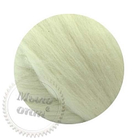 Wool Bergschaf (Bergschaf) white natural, 1 kg