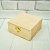 Wooden box 10x10x5 cm, photos, reviews, use