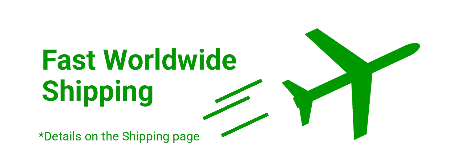 Fast worldwide shipping of cosmetic raw materials