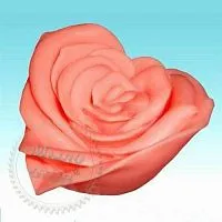 Силиконовая форма 3D Сердце роза описание и применение