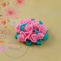 Силіконова форма Букет троянд, 3D