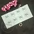 Round circle gray stickers cosmetic ingredient Mylo Opt