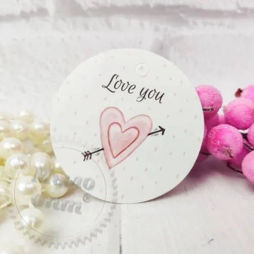 Бірка Love you 3 Бірка Love you 3