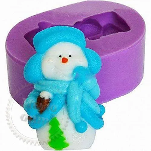 Snowman shape in a hat with a scarf 3D, 153.69 UAH, rating ⭐⭐⭐⭐⭐ Milo Opt
