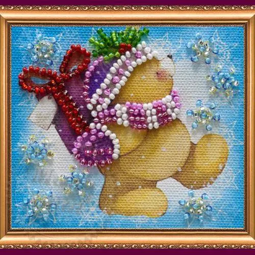 Magnet kit for embroidery with beads Happy New Year-3, 75.00 UAH, rating ⭐⭐⭐⭐⭐ Milo Opt