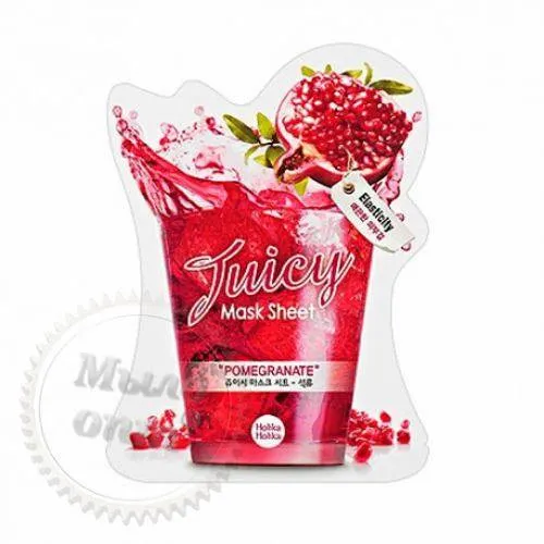 Тканевая маска с Экстрактом Граната Holika Holika Juicy Mask Sheet Pomegranate Elasticity