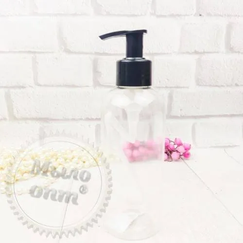 Transparent bottle Prague 300 ml dispenser Mylo Opt global supplier Transparent bottle Prague 300 ml dispenser cosmetic ingredient Mylo Opt