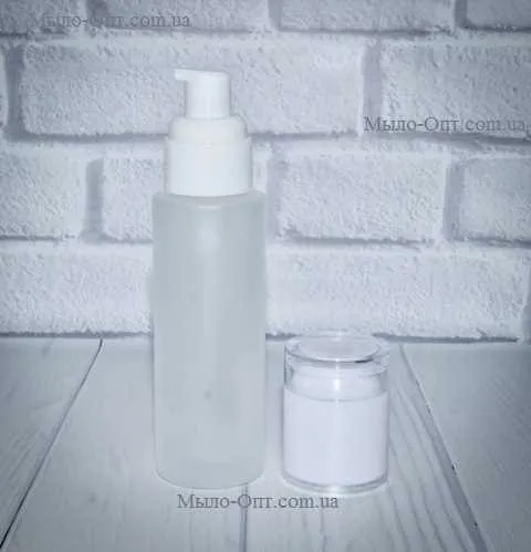 Bottle for cream matt with dispenser 60 ml Mylo Opt global supplier Bottle for cream matt with dispenser 60 ml cosmetic ingredient Mylo Opt
