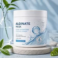 Super hydrating alginate mask for face and body 1 kg cosmetic ingredient Mylo Opt