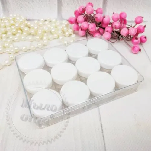Twist jars in a container, square bottom from 10 pack, 55.40 UAH, rating ⭐⭐⭐⭐⭐ Milo Opt