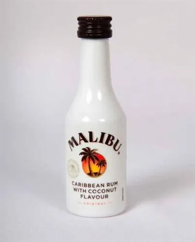 Форма Бутылка ликера Malibu 3D