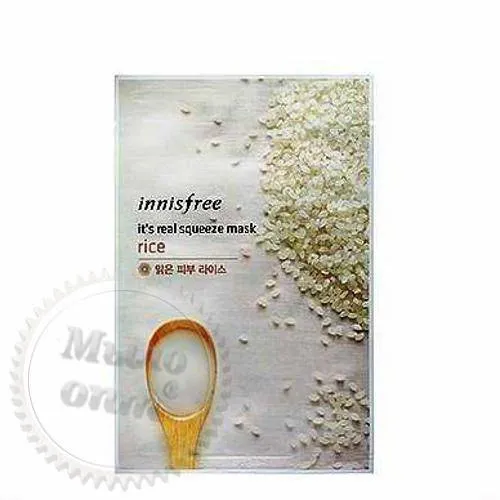 Тканинна маска з екстрактом Ріса It`s Real squeeze Mask Rice 40.50 грн. рейтинг ⭐⭐⭐⭐⭐ Мило Опт