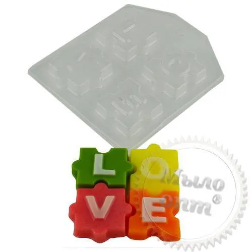 Shape plastic W Love Puzzles, 17.99 UAH, rating ⭐⭐⭐⭐⭐ Milo Opt