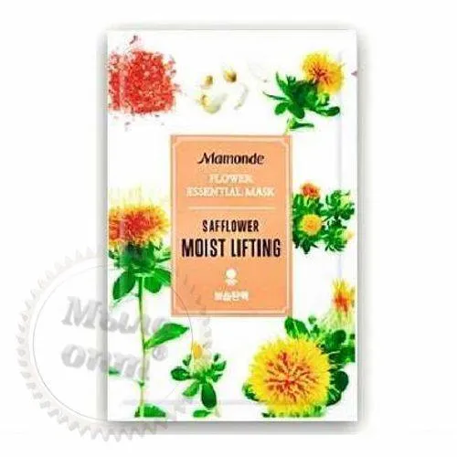 Flower Essential Mask Safflower Moist Lifting, 88.50 UAH, rating ⭐⭐⭐⭐⭐ Milo Opt