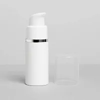 Vacuum bottle Push 15 ml cosmetic ingredient Mylo Opt