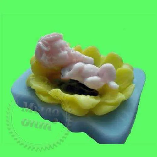 Silicone mold 3D Child on a sunflower, 246.83 UAH, rating ⭐⭐⭐⭐⭐ Milo Opt