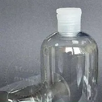Flip top transparent bottle, 500 ml