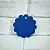 Tag Flower blue from 5 pcs cosmetic ingredient Mylo Opt