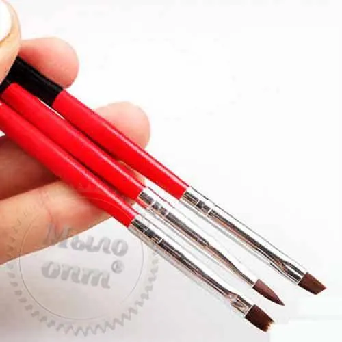Flat art brush, 3 pieces, 51.30 UAH, rating ⭐⭐⭐⭐⭐ Milo Opt