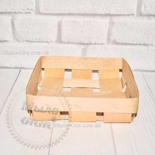 Корзинка из шпона Порционная большая, 1 шт