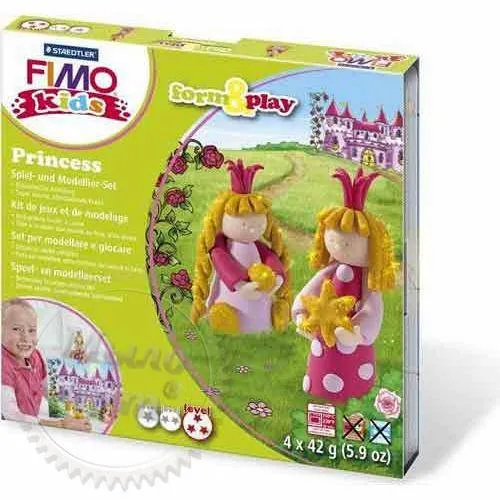 Подарунковий набір Фимо Fimo KIDS Принцеса, 4шт. + Стек + інструкція 324.00 грн. рейтинг ⭐⭐⭐⭐⭐ Мило Опт