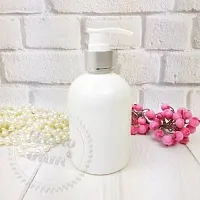 White bottle Marta 275 ml aluminum soap dispenser from 10 pcs cosmetic ingredient Mylo Opt