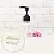 Transparent bottle Prague 300 ml VKR dispenser 100 pcs cosmetic ingredient Mylo Opt