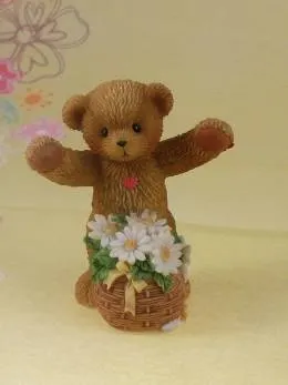 Silicone mold Teddy bear with a basket of daisies 3D Mylo Opt global supplier Silicone mold Teddy bear with a basket of daisies 3D cosmetic ingredient Mylo Opt