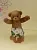 Silicone mold Teddy bear with a basket of daisies 3D cosmetic ingredient Mylo Opt