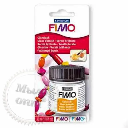 Branded varnish FIMO gloss large factory packaging FIMO, 35 ml, water-based (Germany), 199.80 UAH, rating ⭐⭐⭐⭐⭐ Milo Opt