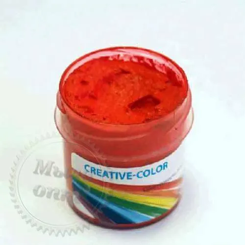 Paste-like dye Creative-Color Red transparent, 15 ml, 25.00 UAH, rating ⭐⭐⭐⭐⭐ Milo Opt