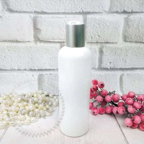 Bottle Gloria white 150 ml with aluminum disc top Mylo Opt global supplier Bottle Gloria white 150 ml with aluminum disc top cosmetic ingredient Mylo Opt
