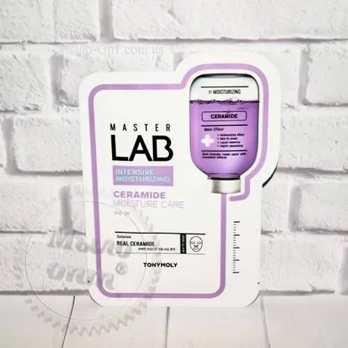 Тканинна маска з керамідами Tony Moly Master Lab Ceramide Mask Sheet 82.50 грн. рейтинг ⭐⭐⭐⭐⭐ Мило Опт