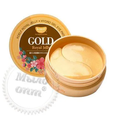 Гідрогелеві патчі навколо очей Koelf Gold & Royal Jelly Hydro Gel Eye Patch 498.50 грн. рейтинг ⭐⭐⭐⭐⭐ Мило Опт