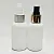 Olivia White 100 ml Bottle with Aluminum Spray 100 pcs cosmetic ingredient Mylo Opt