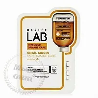 Тканевая Маска с Муцином Улитки Tony Moly Master Lab Snail Mucin Mask Sheet описание и применение